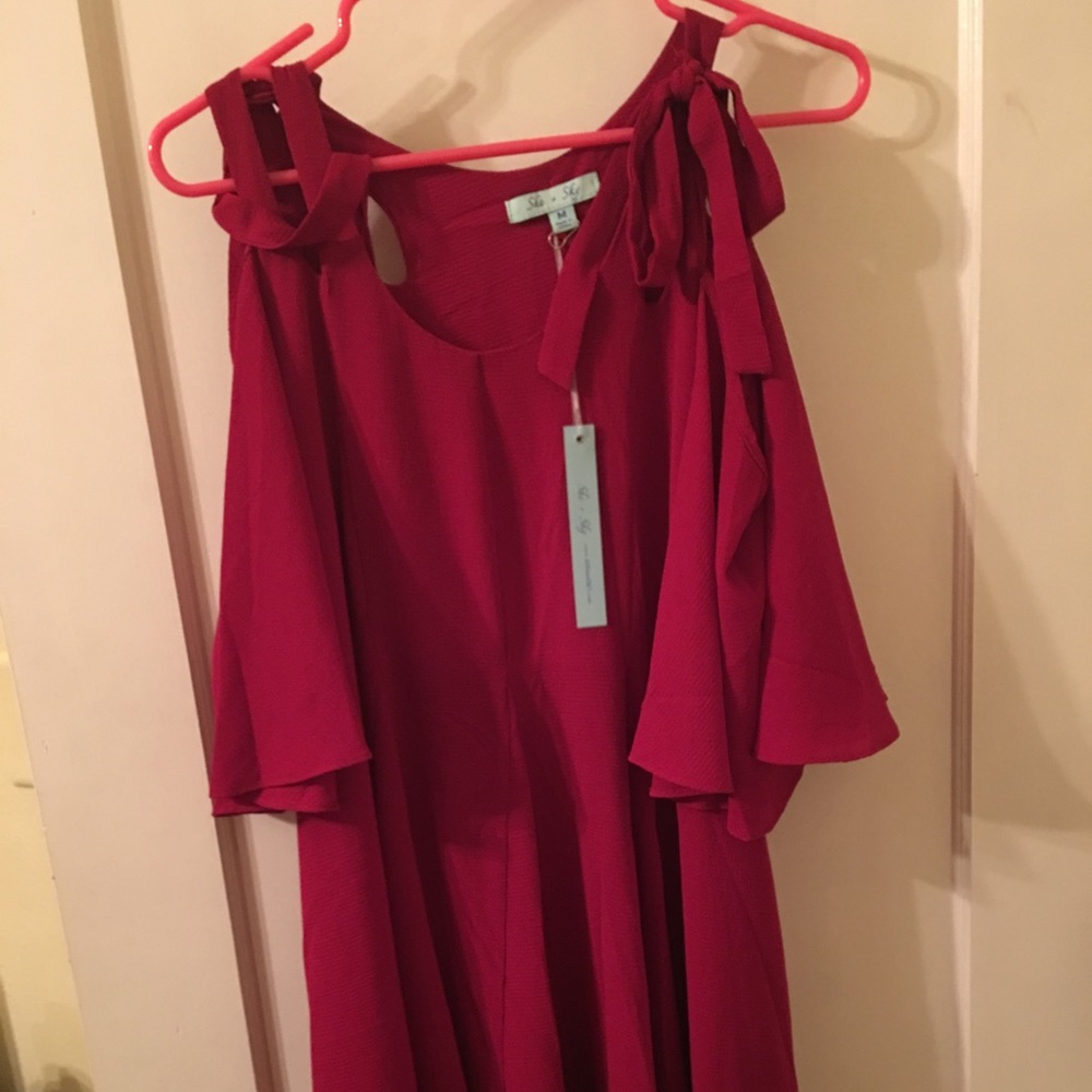 Red dress